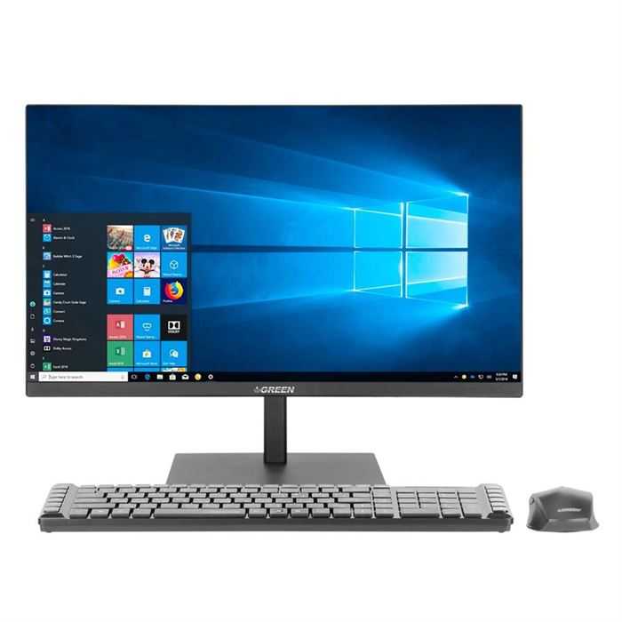 کامپیوتر All In One گرین مدل GX22S-i518S پردازنده Core i5 رم 8GB حافظه 1TB 120GB SSD گرافیک Intel