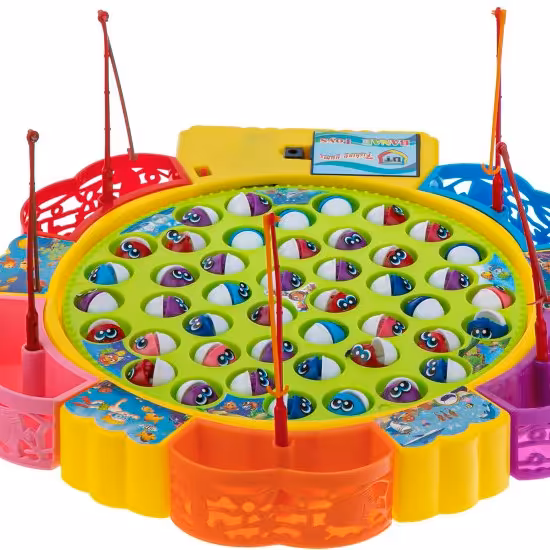 اسباب بازی ماهیگیری بزرگ  5 نفره مدل BT
