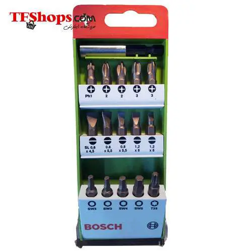 مجموعه 15 عددی سرپیچگوشتی بوش  مدل 2609251528