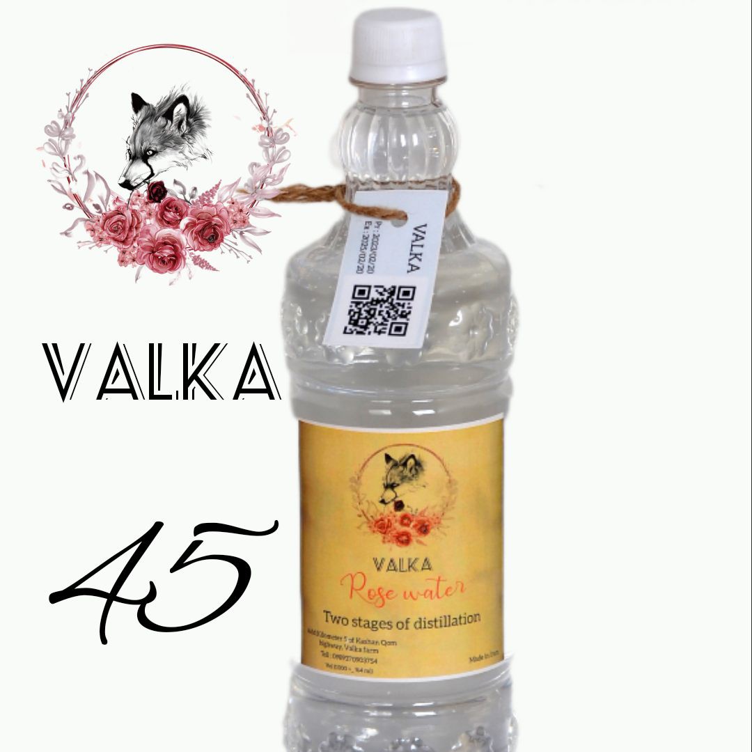 گلاب دو آتیشه والکا 45 کیلو گل 1 لیتر