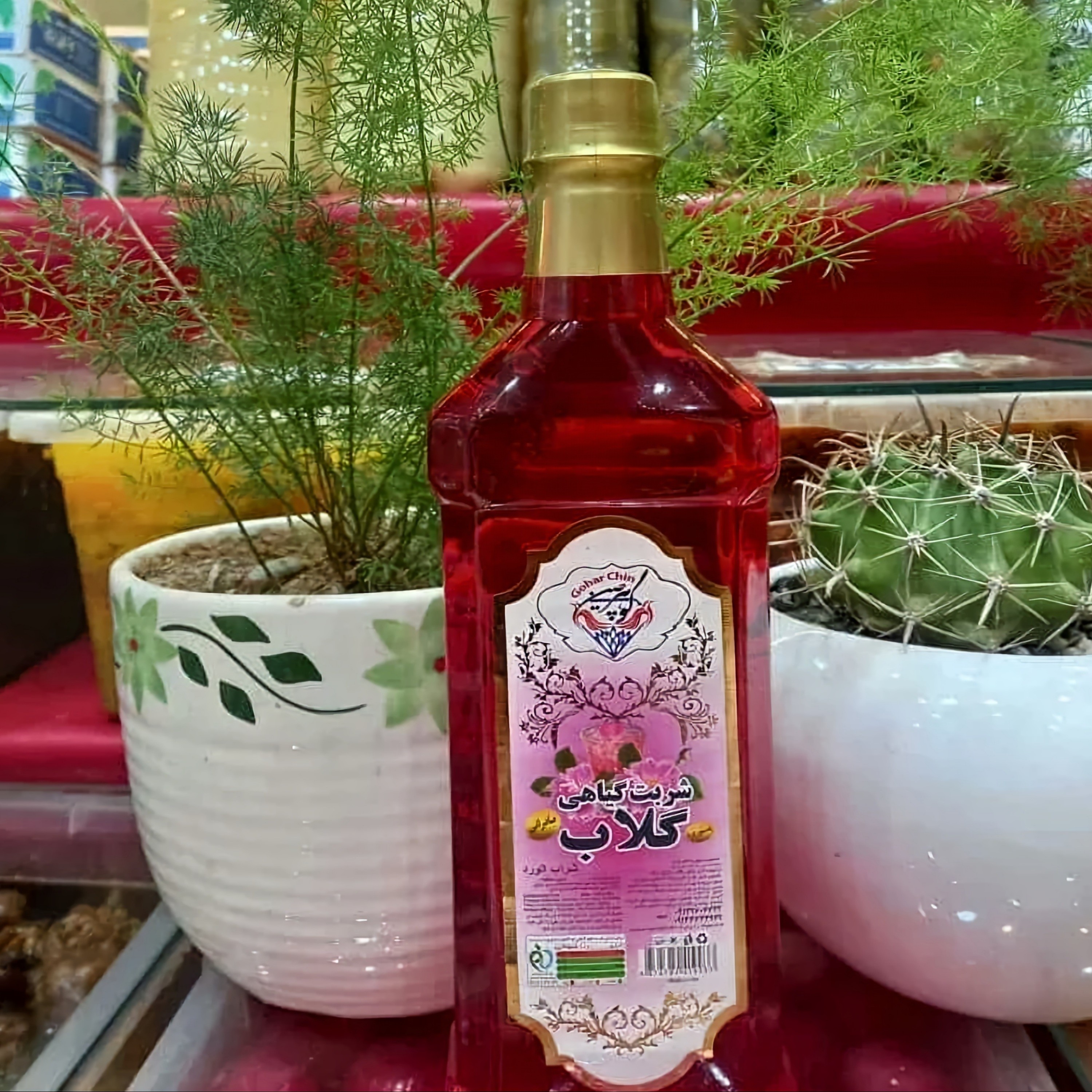 شربت گلاب 1 لیتری