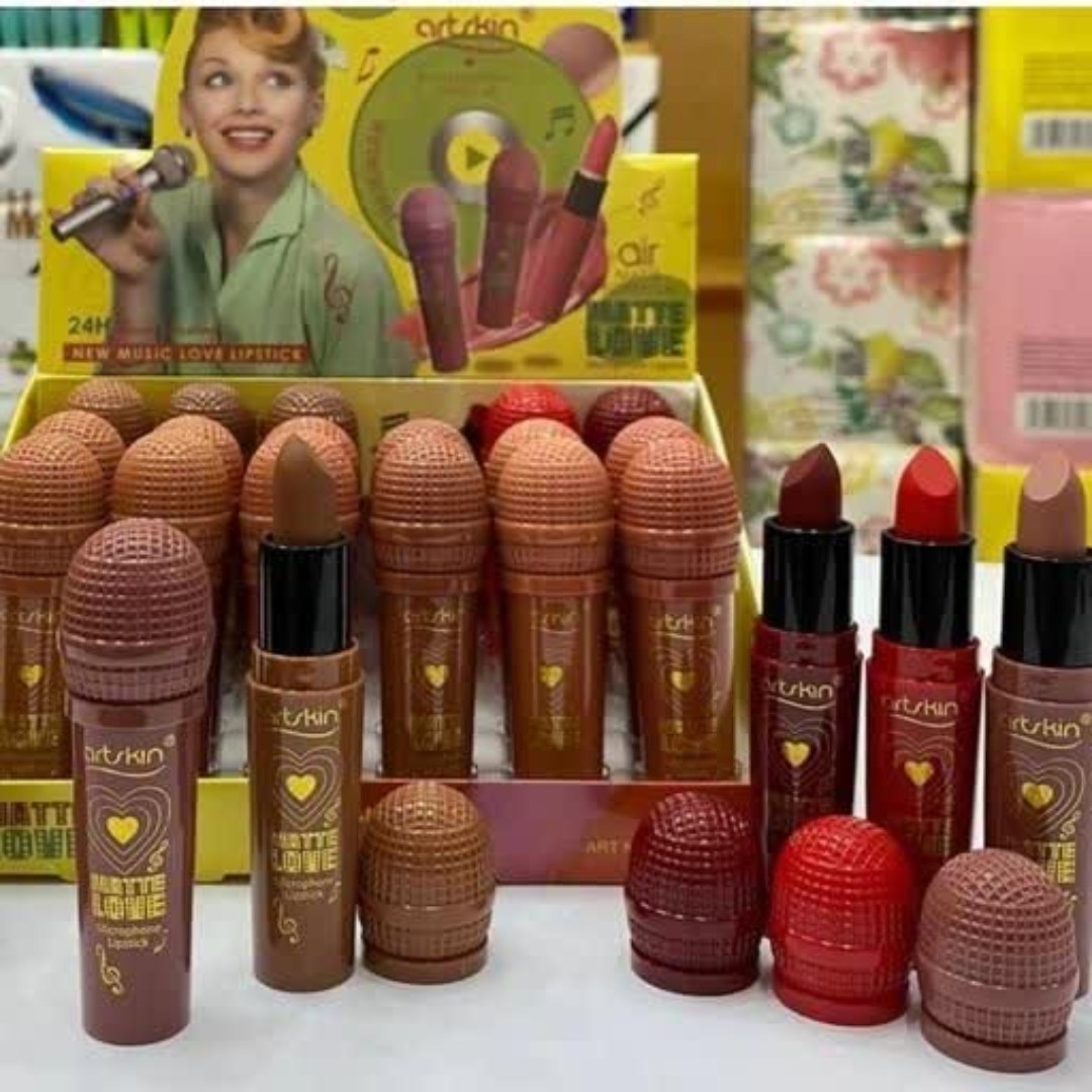 رژ لب طرح میکروفون(قیمت بصورت تکی میباشد)