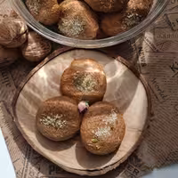 کوکی بادام وگردو دیابتی،بدون شکر و روغن 