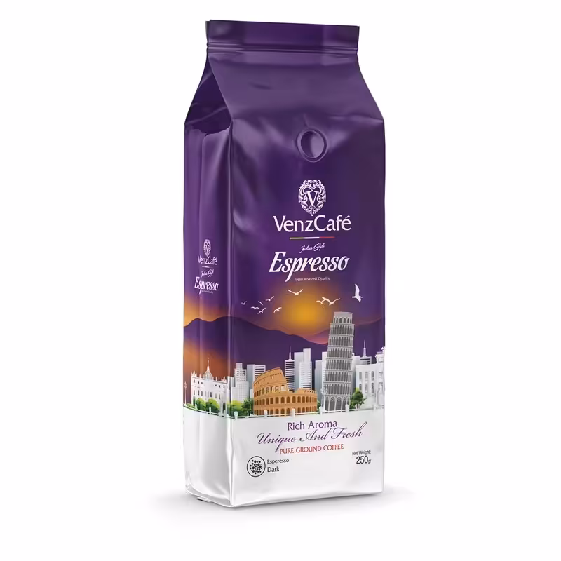 پودر قهوه اسپرسو دارک ونزکافه 250 گرمی