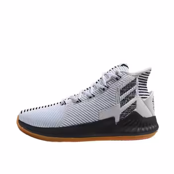 کفش کتونی آدیداس مخصوص بسکتبال ساق داررنگ سفیدمشکی