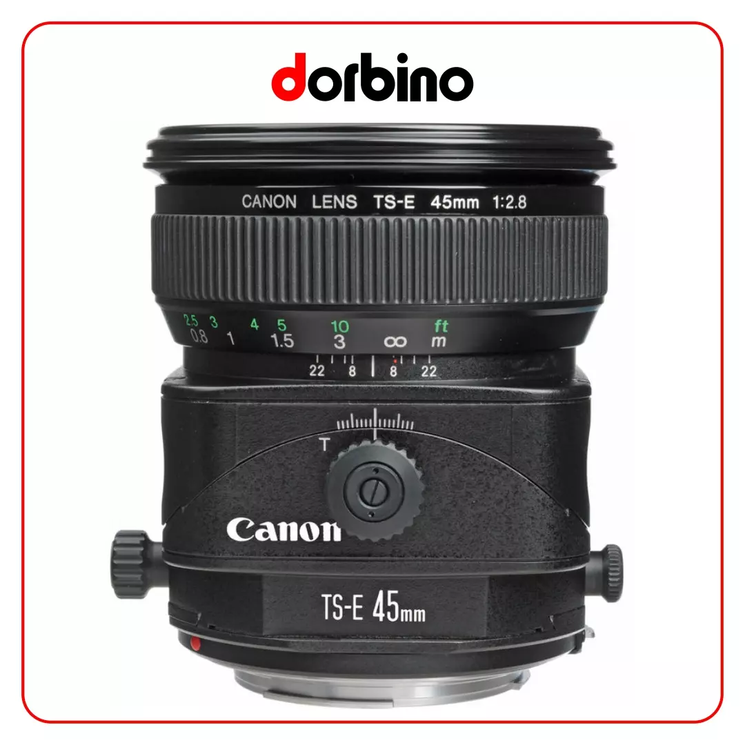 لنز کانن Canon TS-E 45mm f/2.8 Tilt-Shift - فروشگاه دوربین دوربینو