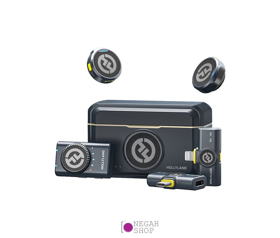 میکروفون بی سیم دو کاناله Hollyland Lark M2 Combo