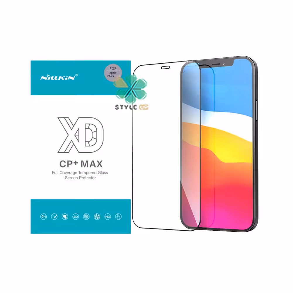 گلس محافظ نیلکین گوشی ایفون iPhone 12 Pro مدل Xd Cp  Max