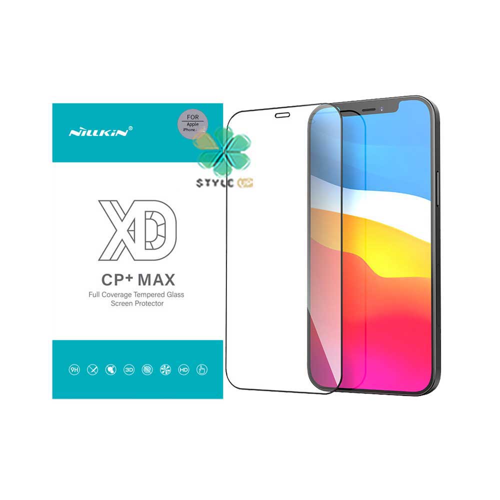 گلس محافظ نیلکین گوشی ایفون iPhone 12 Pro مدل Xd Cp  Max