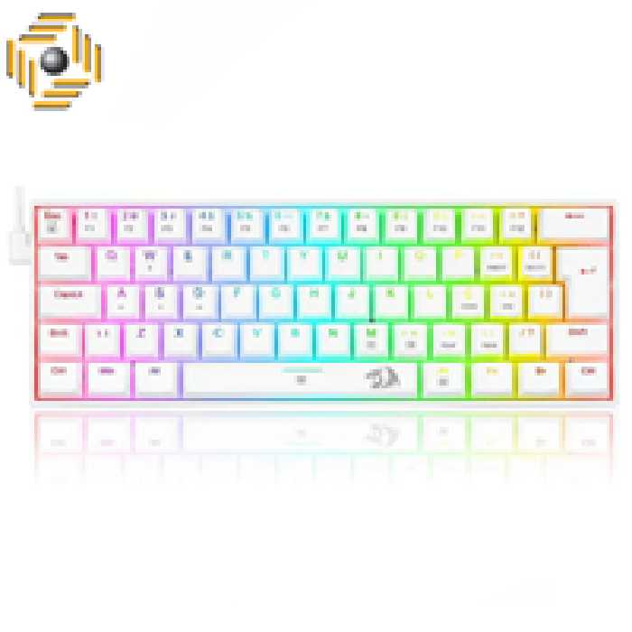 کیبورد مکانیکال گیمینگ ردراگون Dragonborn K630 White RGB