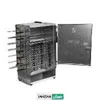 کباب پز گازی موتوردار دادلیسان مدل هدیه (14 سیخ)