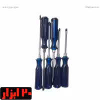 مجموعه 6 عددی پیچ گوشتی ضربه خور آچارخور طرح نووا