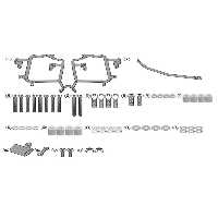 کیف موتورسیکلت PL3112 DL 650 V STROM 17 20 حامل کیسه جانبی Givi