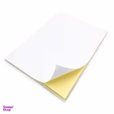 کاغذ A4 پشت چسب دار مات
