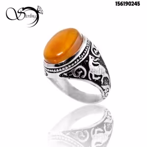 انگشتر 925 نقره مردانه کد:1856