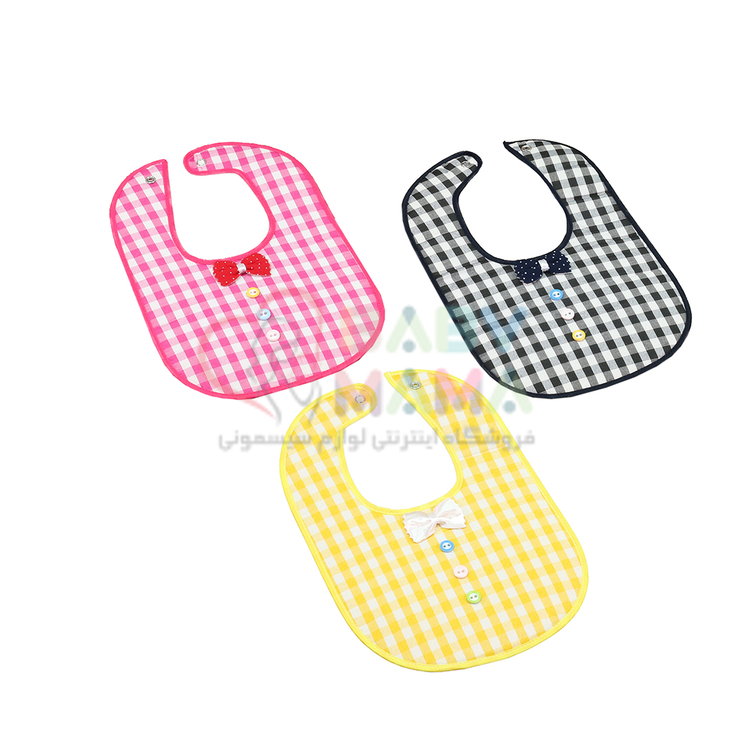 پیش بند دکمه ای چهار خونه