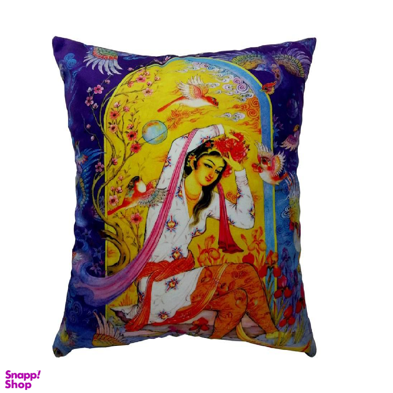 کوسن رنس مدل S2-10015 رنگ آبی تیره