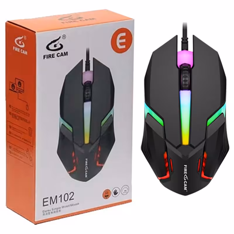 ماوس گیمینگ فایر کم FIRE CAM EM102