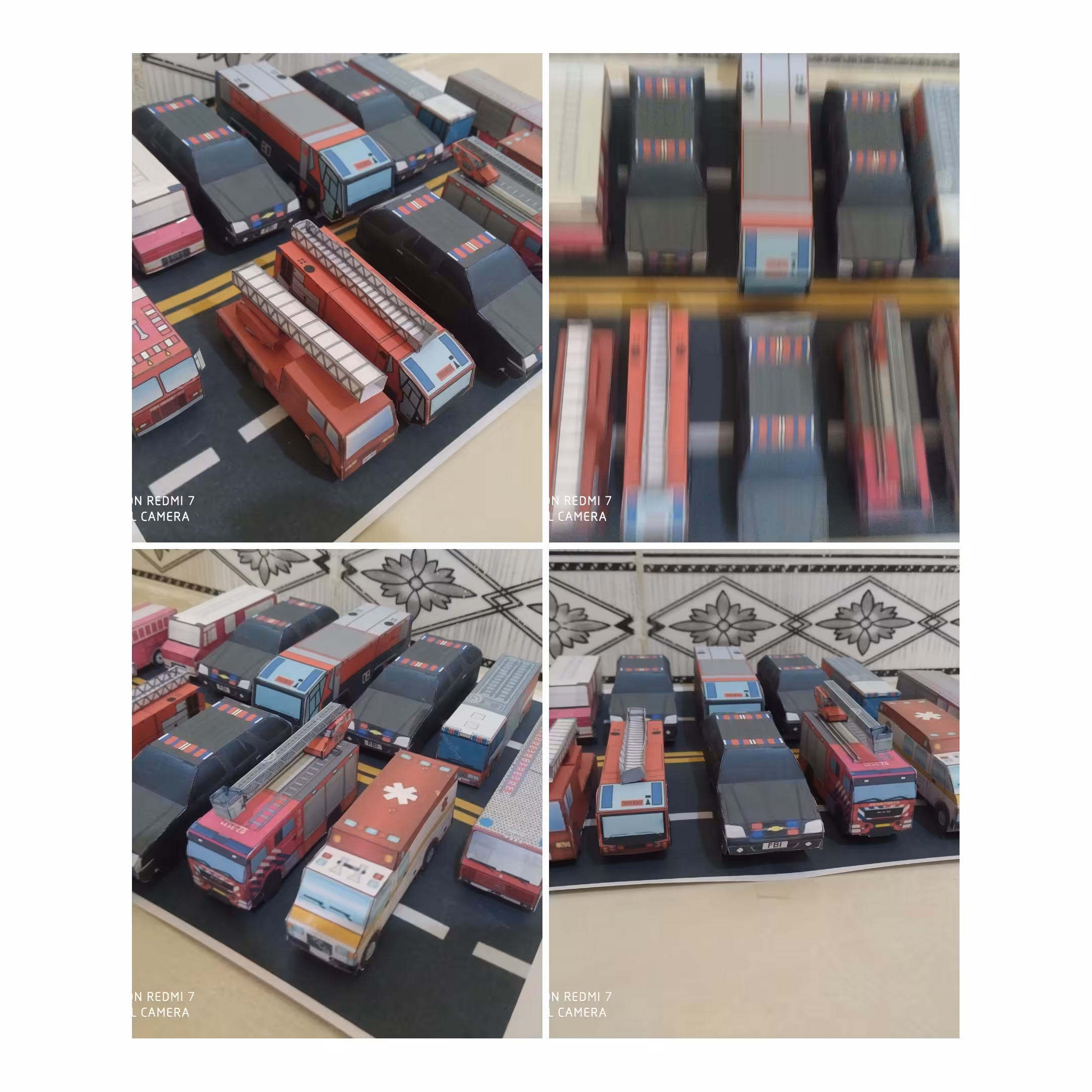 کیت ساخت ماکت خودرو های امدادی