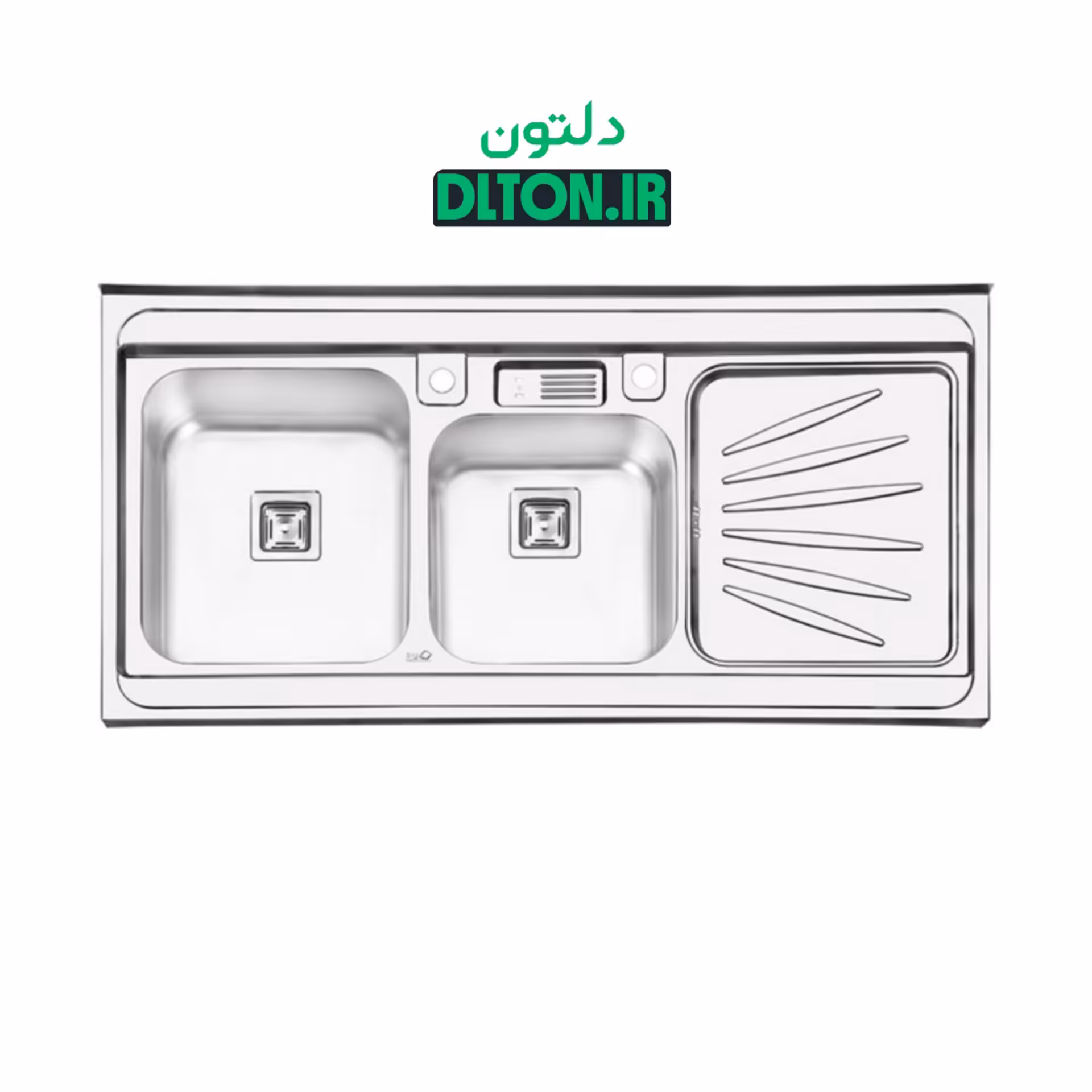 سینک ایلیا استیل 1061 روکار