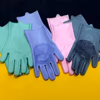 دستکش سیلیکونی (پرزدار) در رنگهای متنوع