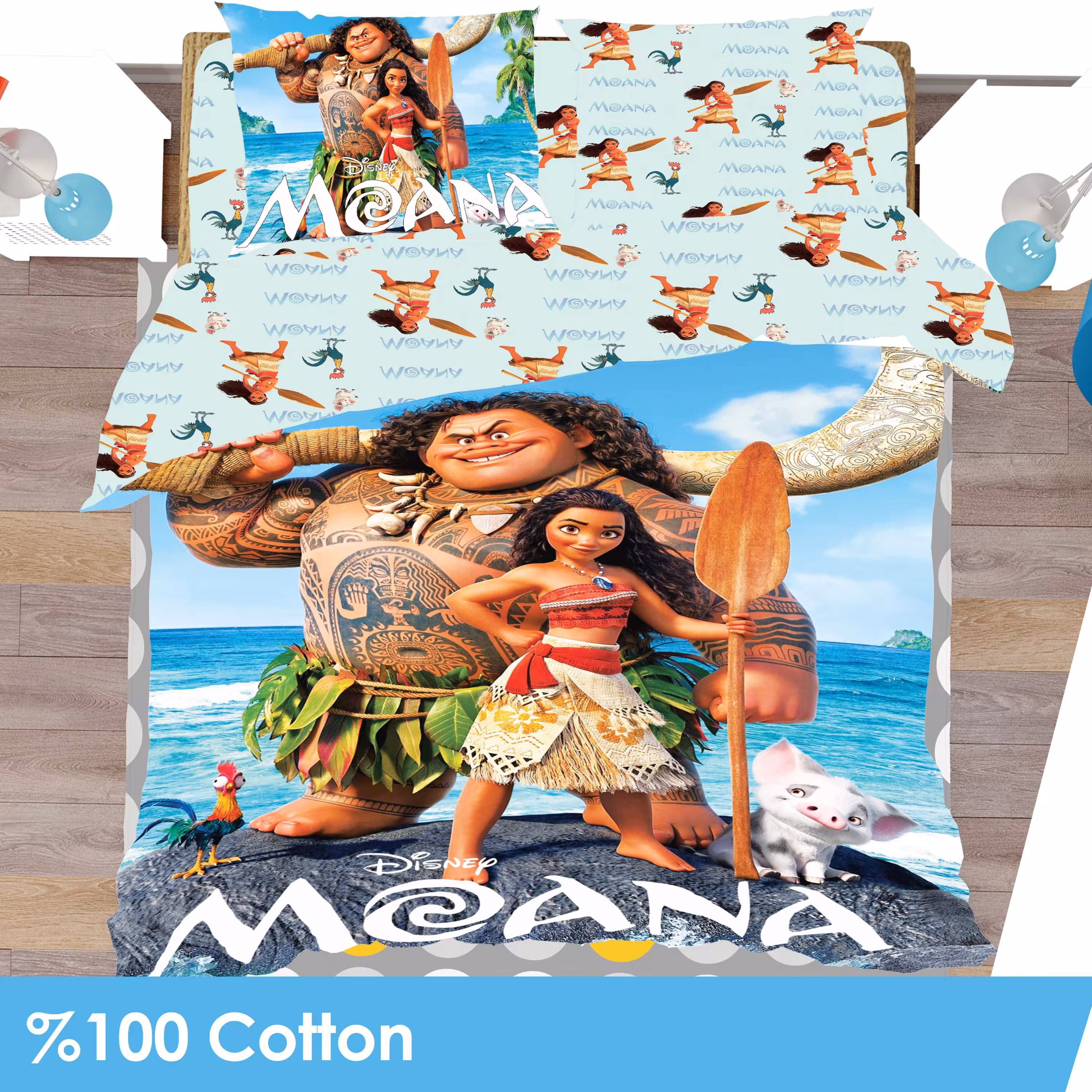 سرویس لحاف یکنفره دیجیتال پنبه ای سارای کد3022