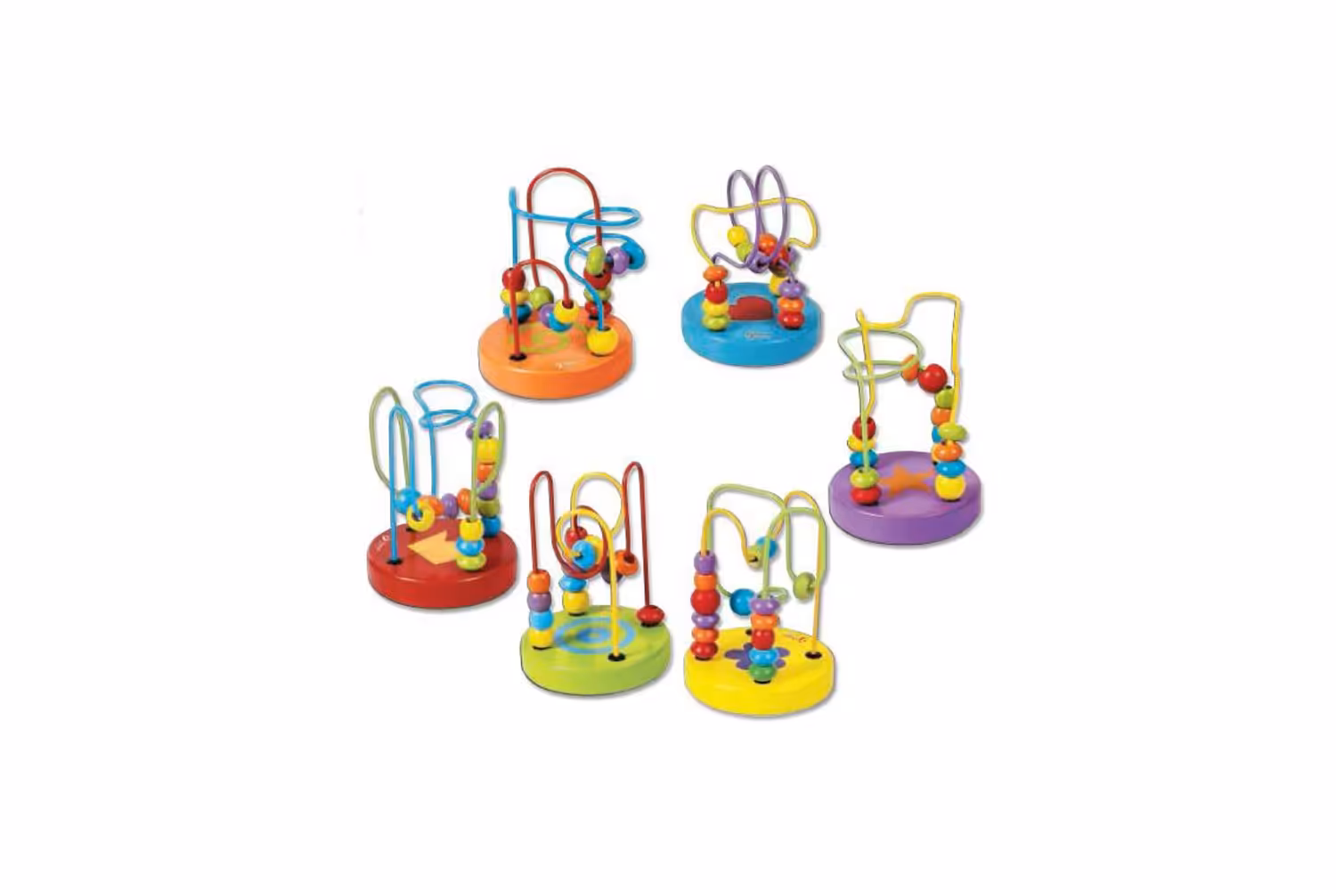 گردونه کوچک چوبی Classic world مدل Mini beads Coaster 3647