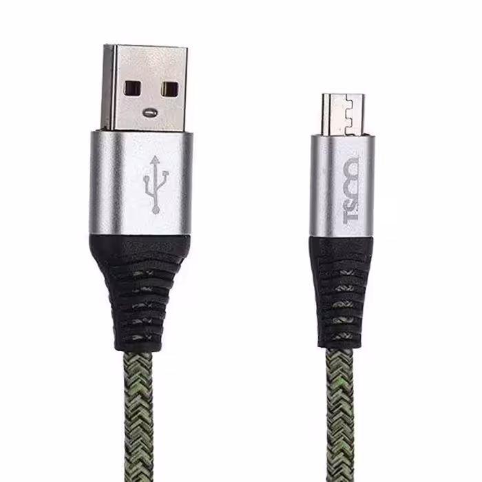 کابل شارژ MicroUSB تسکو TSCO TC A19 سبز 2متری