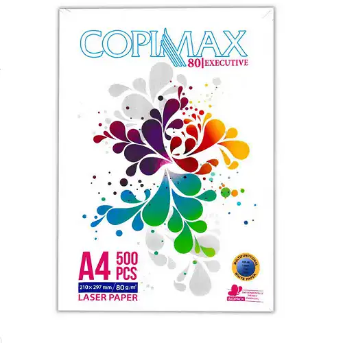 کاغذ A4 کپی مکس مدل Executive طرح رنگارنگ بسته 500 عددی