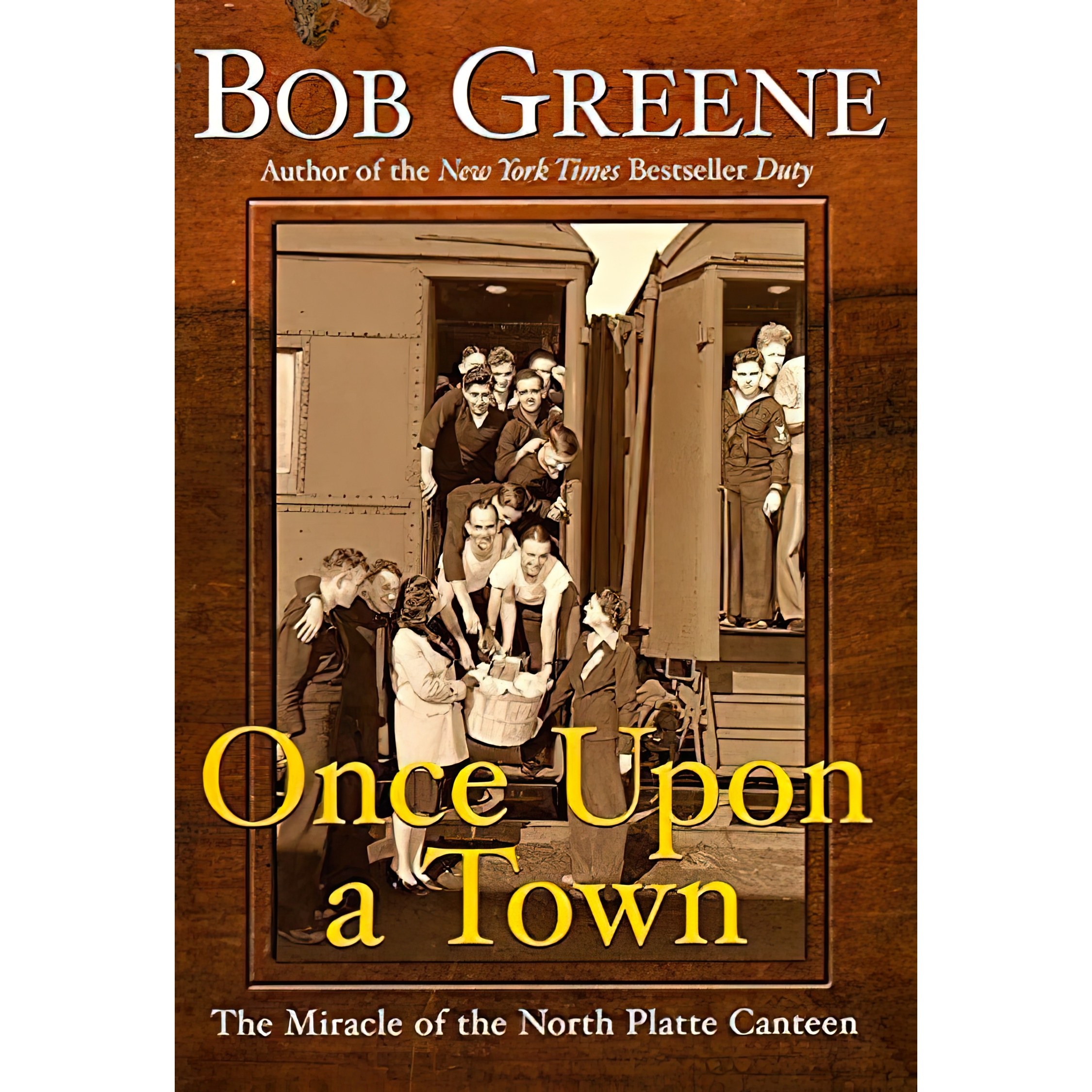 کتاب زبان اصلی Once Upon a Town اثر Bob Greene انتشارات William Morrow