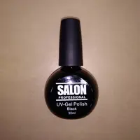 لاک ژل مشکی 30 میل برند سالن Salon. اورجینال