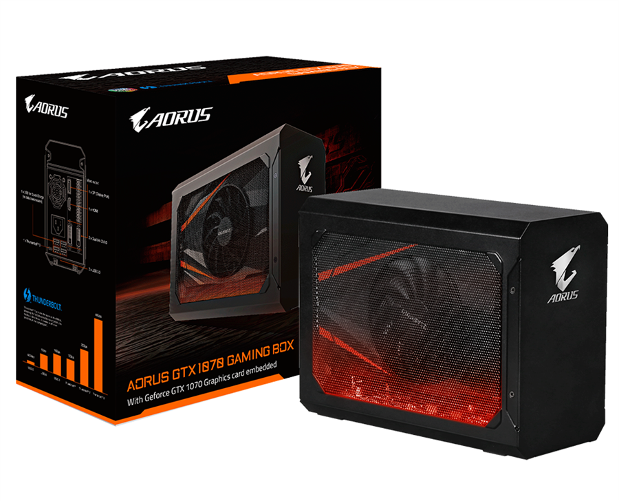 گيم باکس گيگابايت مدل AORUS جی تی ایکس 1070 با حافظه 8 گیگابایت