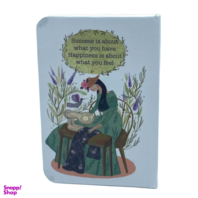 دفترچه دات نوت سری Woman سایز A6 کد 3486