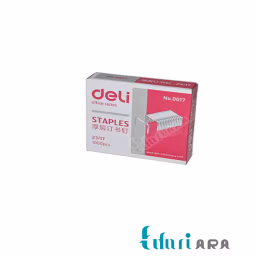 سوزن منگنه دلی کد 0017 سایز 2317 بسته 1000 عددی