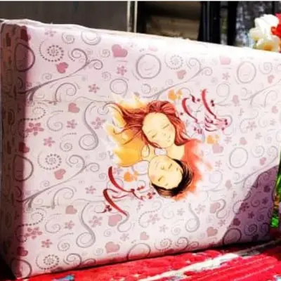 طراحی و پرینت رنگی کاغذ کادو سایز A3 مخاطب خواص شما