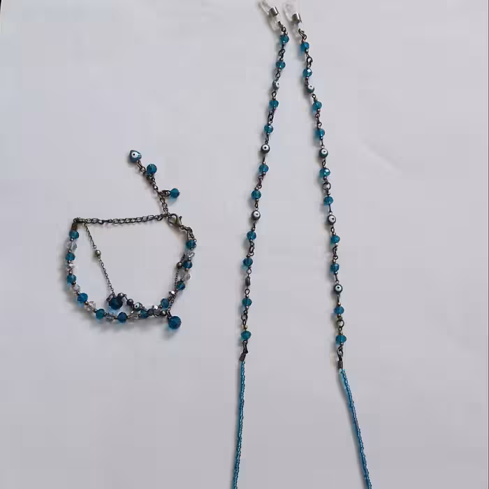 بندعینک و دستبند ست