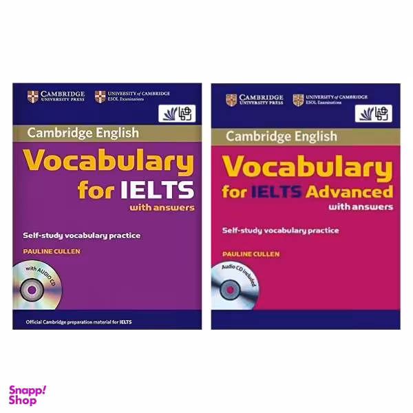 کتاب Cambridge Vocabulary for IELTS اثر Pauline Cullen انتشارات رهنما 2 جلدی