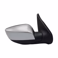 آینه برقی کوئیک با قاب رنگی نقره ای کاوج راست