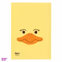 دفتر مشق‌ 40 برگ تک خط وزیری شومیز کلاسیک جلد نرم الیپون (Elipon) کد 2101211