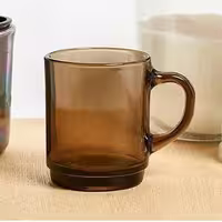 لیوان دسته دار محک دودی دورالکس فرانسه 6 عددی
