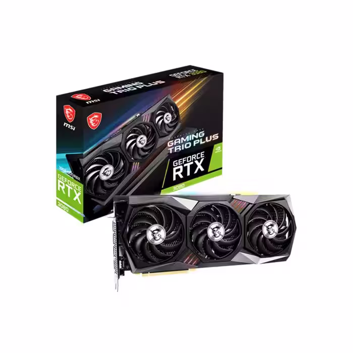 کارت گرافیک ام اس آی GeForce RTX 3080 GAMING TRIO PLUS 10G LHR