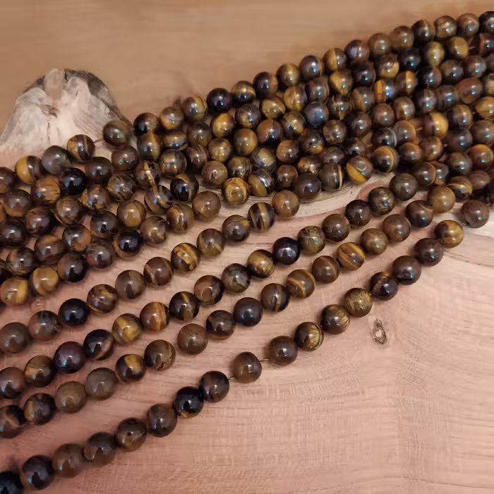 سنگ چشم ببر قهوه ای