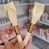 ست قاشق و کفگیر چوبی 2 عددی