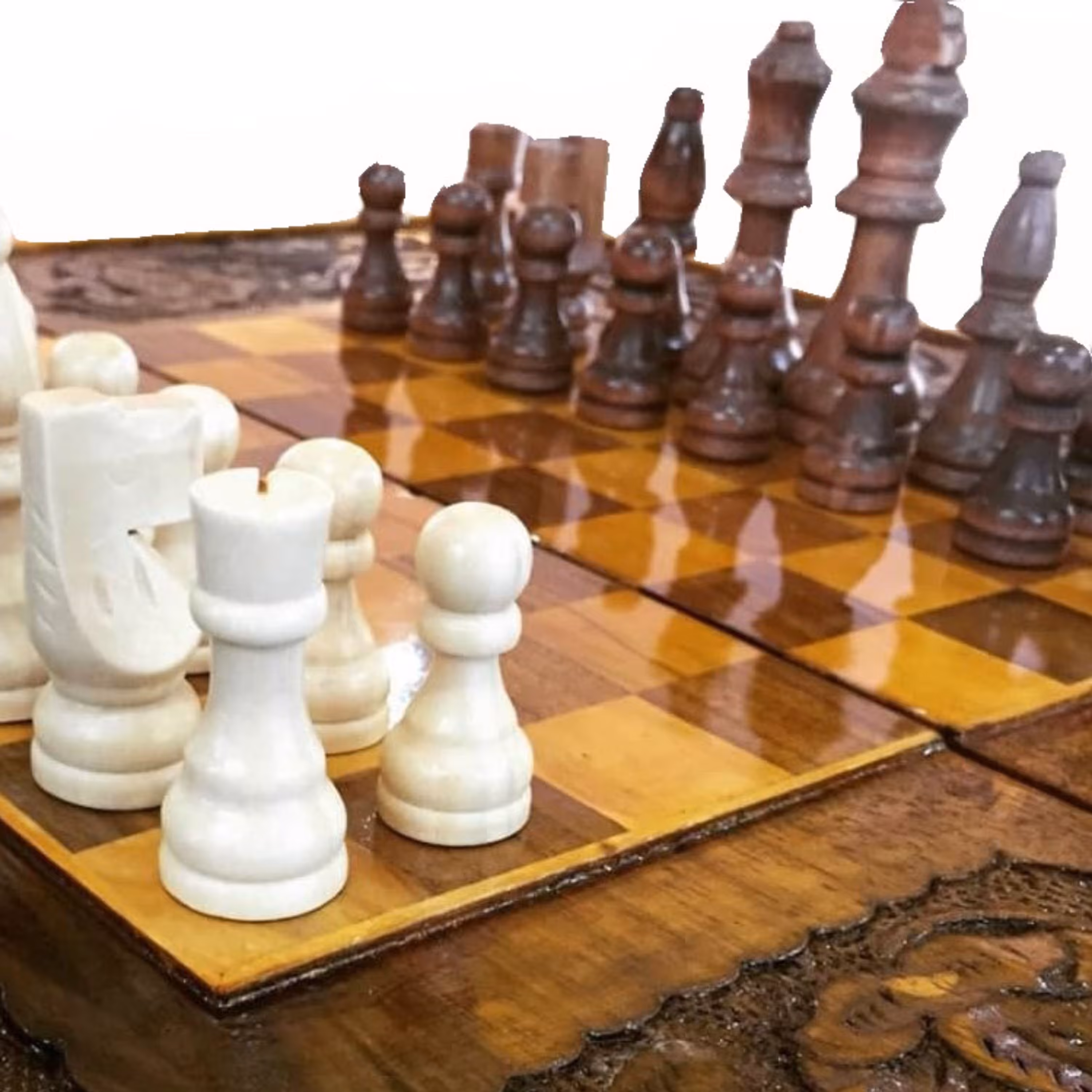 مهره شطرنج چوبی