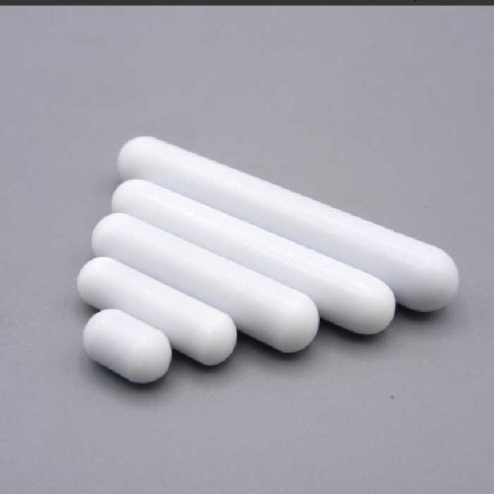 مگنت نیم 0.5سانتی پلاستیکی میله ای آزمایشگاهی 