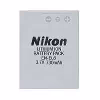 باتری دوربین نیکون Nikon EN-EL8 Lithium-Ion Battery