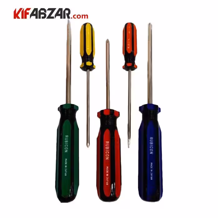 ست پیچ گوشتی 5 عددی روبیکن ژاپن مدل NO.500