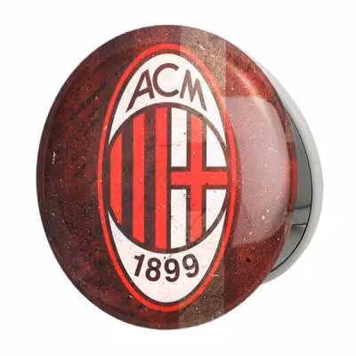 آینه جیبی خندالو طرح باشگاه آث میلان مدل تاشو کد 27227