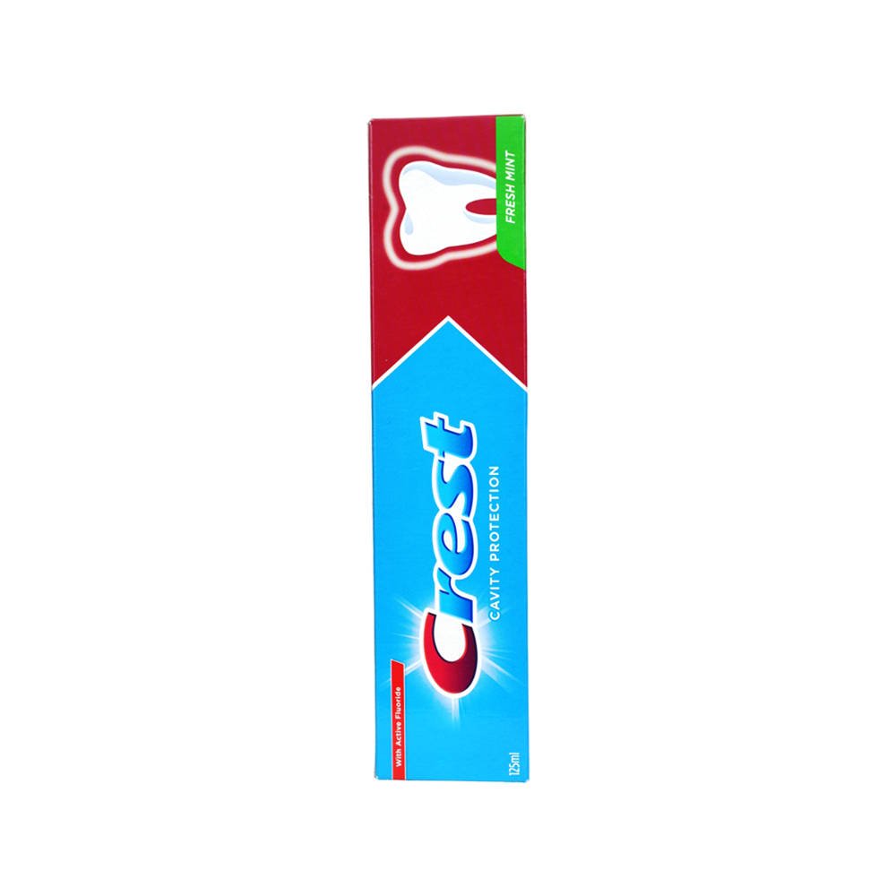 خمیردندان ضد پوسیدگی کرست مدل Fresh Mint حجم 125 میلی لیتر - فروشگاه تخصصی محصولات پوست و مو تیراژه