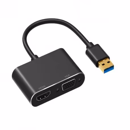 تبدیل  USB3.0 به HDMI/VGA کی نت K-COUA30HV